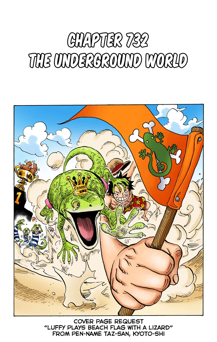 One Piece - Digital Colored Comics Chapter 732 7
